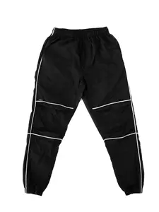 Track Pants with White Lines