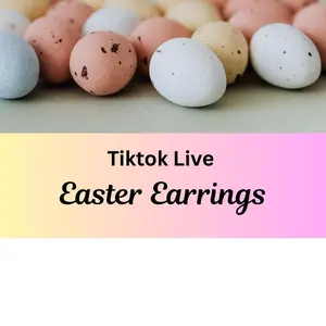 TikTok Live Reveal Easter Earrings