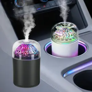Portable Small Mist Humidifier – Compact Desktop Humidifier for Cars, Plants, Office, Room，Small Air Humidifiers