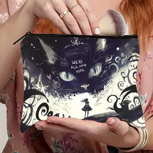 Gothic Fairytale Cosmetic Bag, Multi-purpose Makeup Organizer Pouch, Stationery & More, Unique Unisex Adult Gift, Makeup Tool