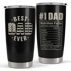 Dad-themed Mug - Best Dad Ever & #1 Dad Nutrition Facts - Perfect Gift for Fathers Coffee Lovers Tea Enthusiasts