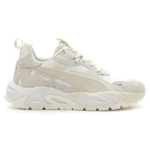 PUMA Womens Rs-Trck Trifted Lace Up Sneakers Shoes Casual - Beige