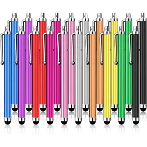 20 Pack Stylus Pen For Touchscreen, High Precision and Sensitivity For Writing/Drawing, Universal Stylus Compatible With Touch Screens, 10 Colors