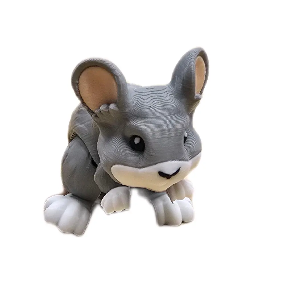 3d printed Chinchilla figurine