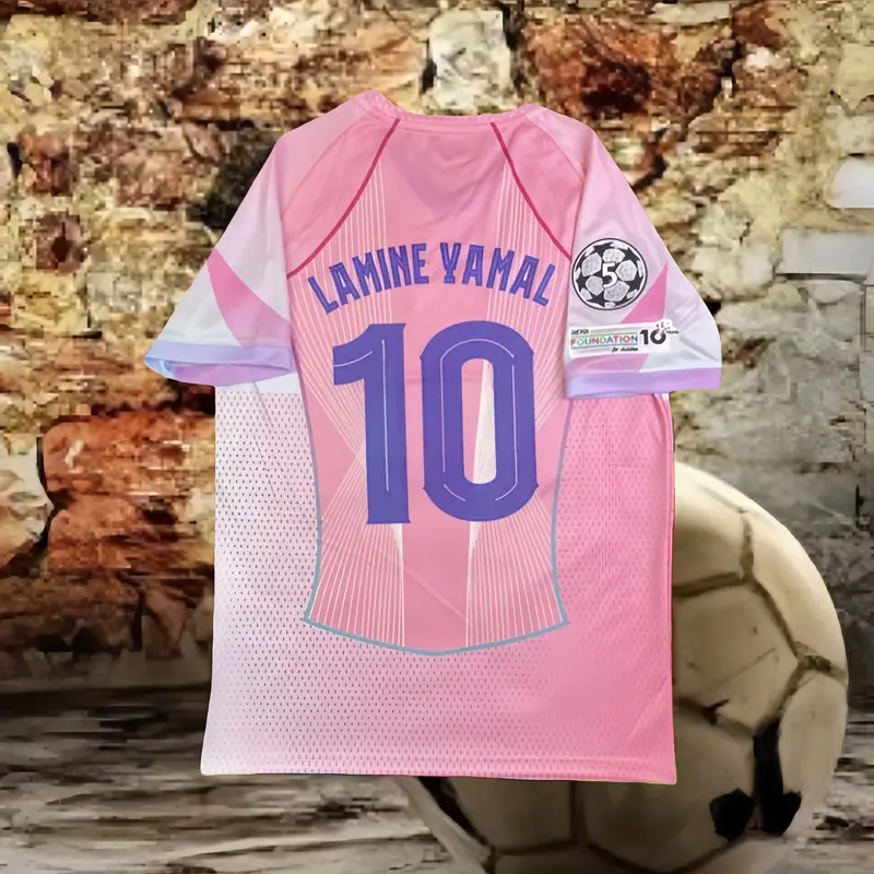 25 26 Special Edition pink #10 Yamal Training Jersey