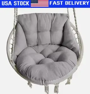 Outdoor Hanging Egg Chair Cushion Replacement Waterproof Soft Swing Chair Pads