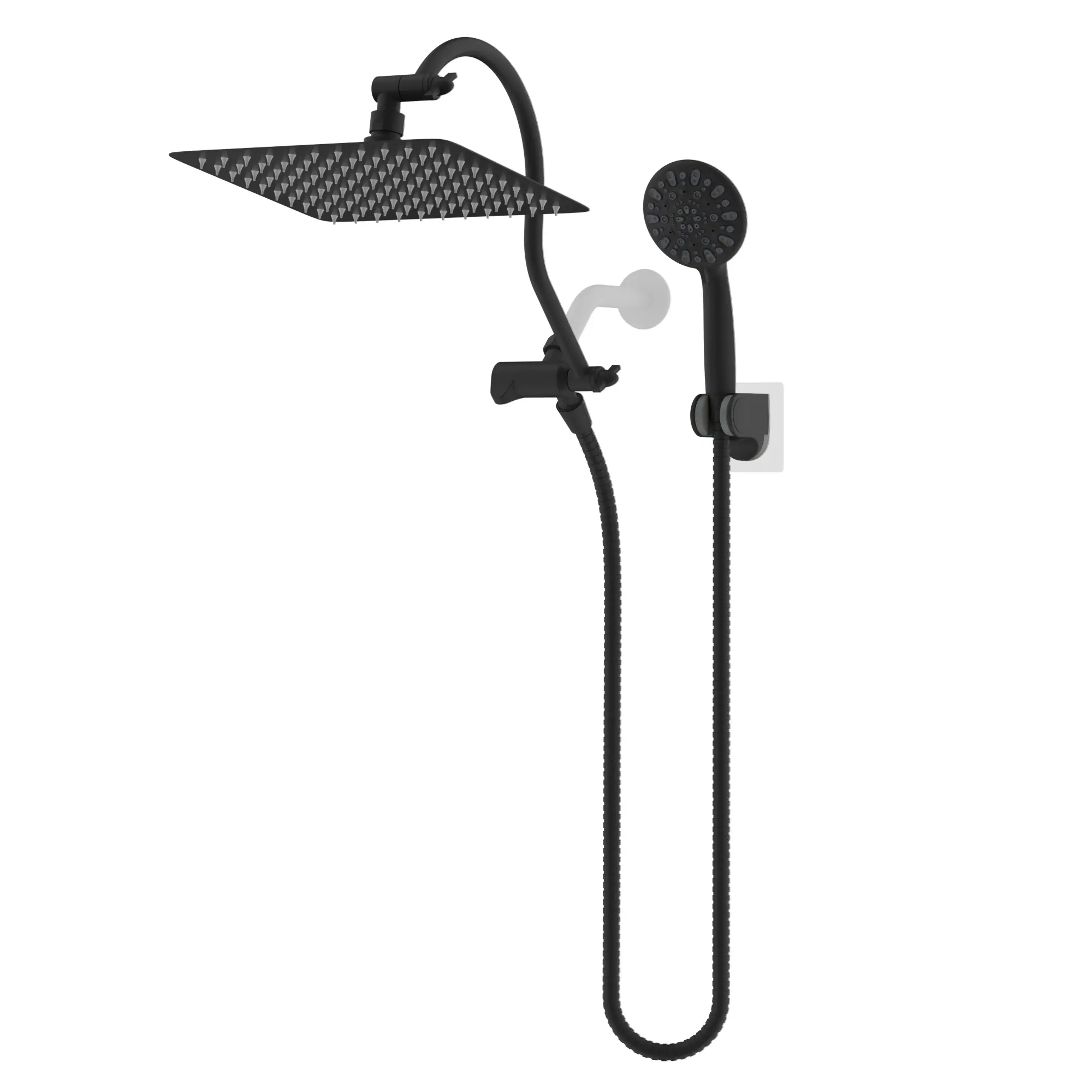 Square 10'' - Matte Black