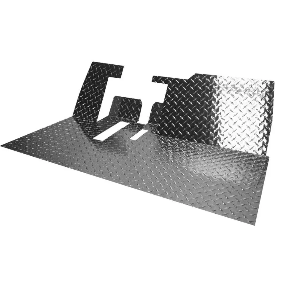 SGC Aluminum Diamond Plate Floor Mat for Yamaha G29 (Drive) Golf Cart