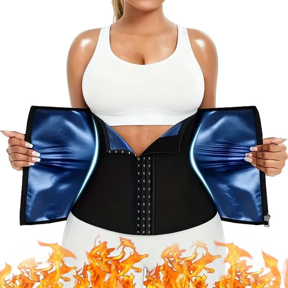 Women Underbust Shapewear Corset Training Waist Trimmer Waist Trainer Lower Belly Tummy Wrap Workout Sweat Belt Band Sports Suit Body Shaper