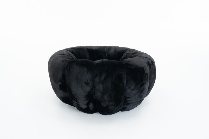 Eyisean 45" Fluffy Bean Bag Chair for Adults with Floral-Shaped Backrest, Comfy Soft Cloud Reading Chair with Faux Fur & Foam, Lazy Lounge Single Sofa for Bedroom, Living Room, Apartment