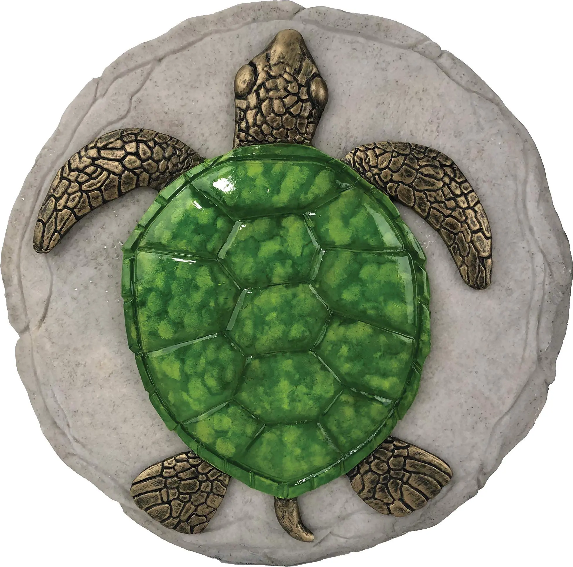 Spoontiques 13223 9 in. Stepping Stone Turtle