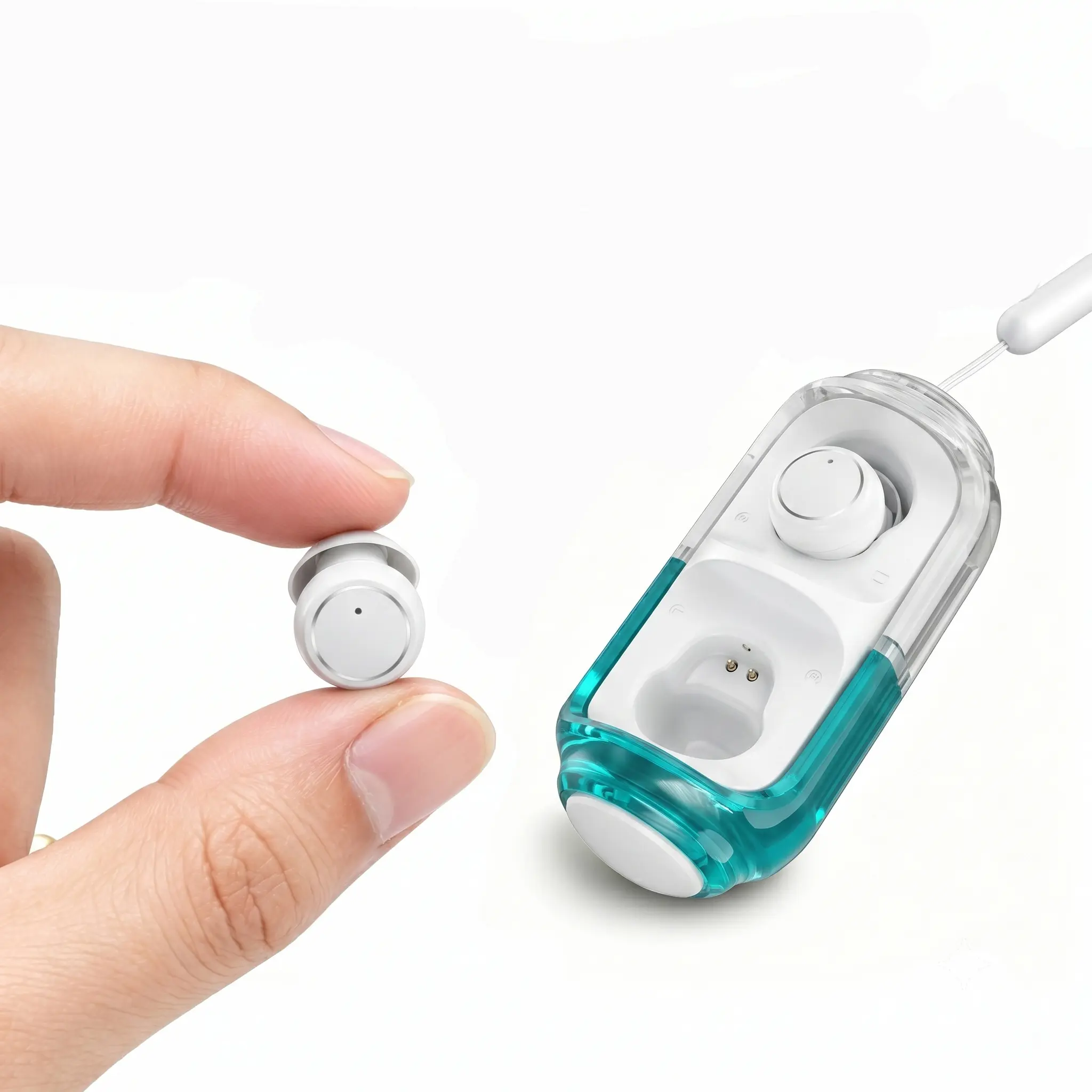 Everyday Bluetooth Wireless Earbuds with Microphone - Active Noise Cancelling, Sweat & Water-Resistant Earphones, Ear Buds Wireless Bluetooth Up to 30 Hours Playtime