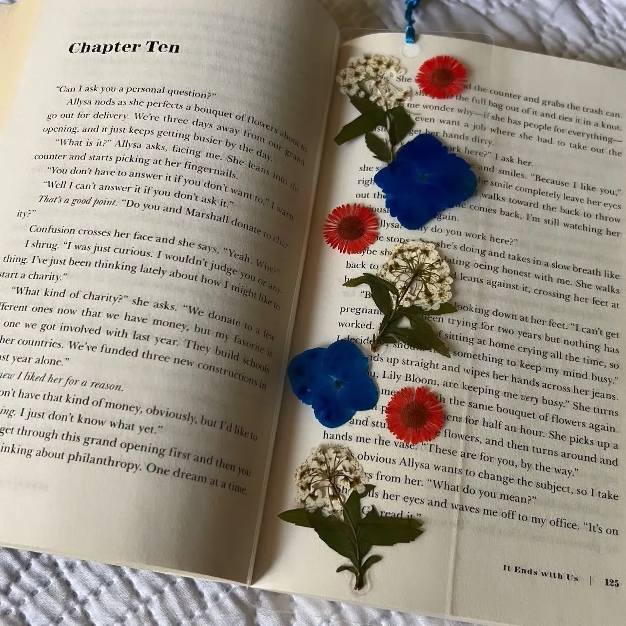Handmade Wild Flower Pressed Bookmark