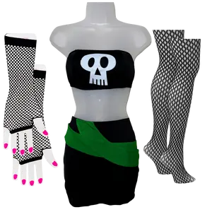 Sam Manson Danny Phantom Costume Set