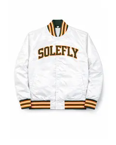 Sole Fly Miami Luke Varsity Block Jacket White “Unisex”