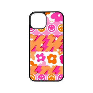abbyrose Pink & Orange Mash Up iPhone Case