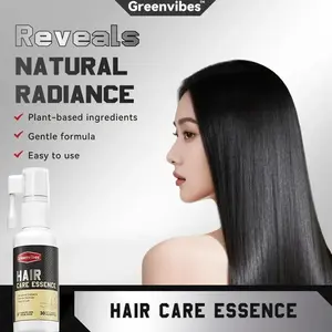 Greenvibes 3 Hair Care Essence Containing Ingredients such as Butylene Glycol, Glycerin, and Polyaminoglycoside Condensates Enhance Strength and Vitality
