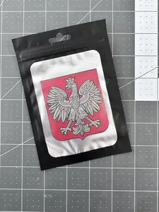 Polish Flag Cerakote Metal Morale Patch