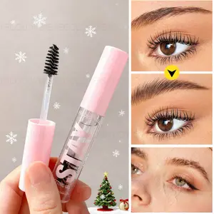 1PC Three-dimensional Eyebrow Gel, 3D Wild Eyebrow Gel, Brow Styling Gel, Transparent Watery Texture, Smooth Finish, Refreshing and Non-sticky, Long-lasting Waterproof, Christmas Gift