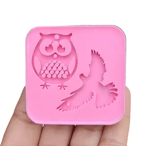 Owl Silicone Mold Dove Silicone Mold for Earrings Animals Mold