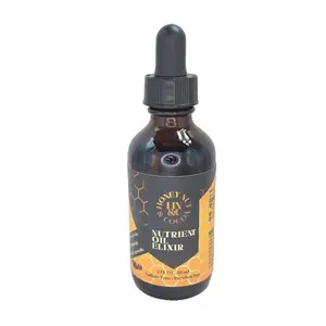 Honey Nut & Cocoa Nutrient Oil Elixir - 2 oz Youth Formula Sulfate Free Paraben Free Natural Product