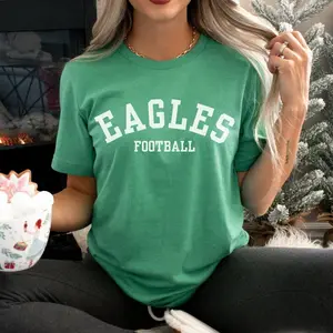 Vintage Eagles jersey t-shirt, Bella Canvas unisex heather green Eagles t-shirt, Eagles shirt, vintage soft style Eagles tee, Eagles tshirt