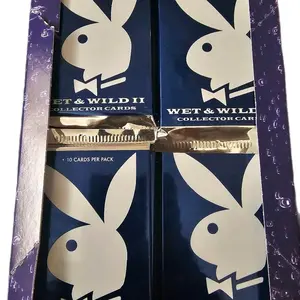 Playboy Wet and Wild Trading Card Series, 1 Factory-Sealed Collectible Trading Card Pack