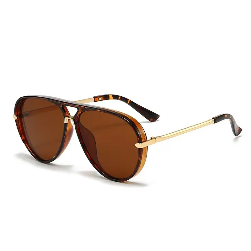 Aviation Sunglasses Women Brand Designer Pilot SunGlasses Uv400 Simple Fashion Suitable Shades Gold TrimBlack Frame Unisex