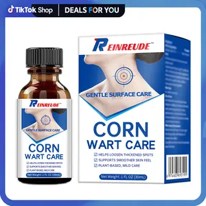 REINREUDE  Corn & Warts Care · Salicylic Acid Based Skin Care Product for Corn and Wart Areas, Designed for Surface-Level Texture Care, Featuring a Simple, Lightweight Formula Suitable for Daily At-Home Skin Care Routines