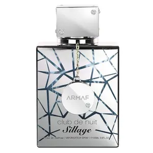 Armaf Club De Nuit Sillage Eau De Parfum Spray for Men 3.6 oz Perfume Aroma Scent Armaf Club De Nuit Sillage Eau De Parfum Spray for Men 3.6 oz Perfume Aroma Scent