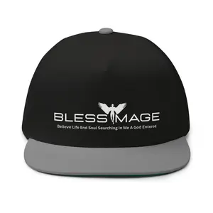 Bless Image Flat Bill Cap