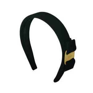 Pre-owned SALVATORE FERRAGAMO Others Small Leather Goods Vara Headband Hair Accessory