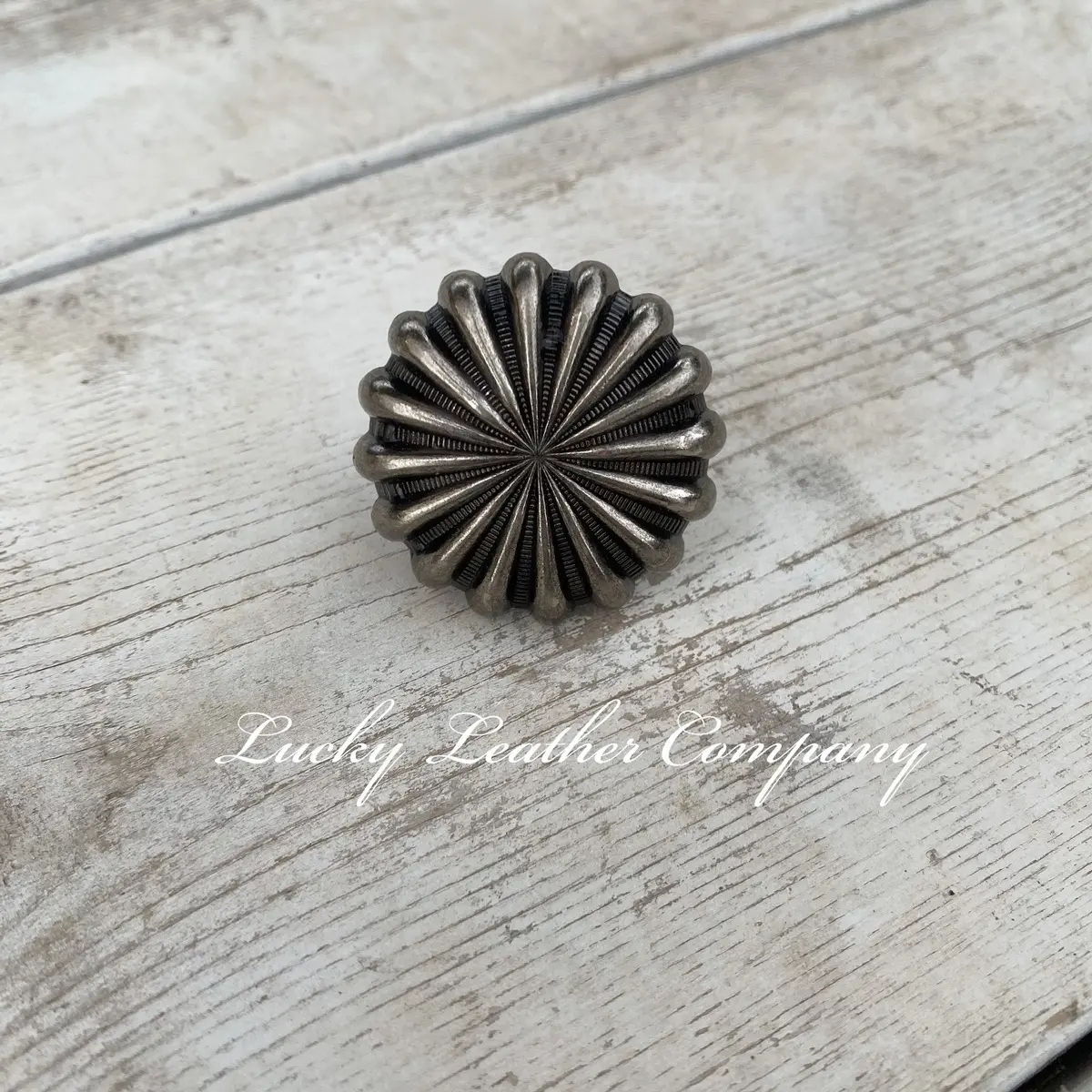 Wild Rag Slide, Antique Silver Pinwheel Wild Rag Slide! 1.5”