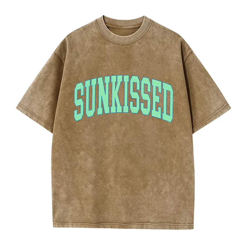 Sunkissed Beach Shirt, Cute Summer Shirt, Oversized Beach Tee, Swimsuit Cover Shirt, Summer Time Tshirt for Women
