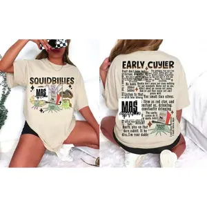 Early Squid Hillbilly nostalgic tshirt 90s Cartoon top sweatshirt