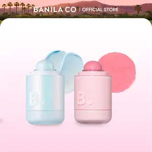 BANILA CO Romantic Glow Duo | Romantic Blush Lip & Cheek & Romantic Blush Highlighter | Multi-Use Blush Stick for Soft Flush & Dewy Glow