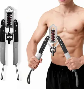 Chest Workout Equipment, Adjustable Forearm Strengthener, Carbon Steel Twister Arm Trainer