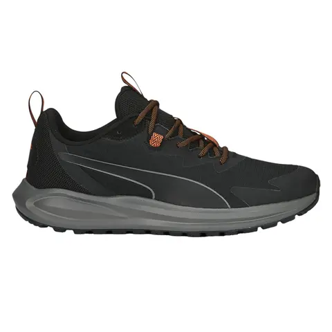 PUMA Mens Twitch Runner Trail Trail Running Sneakers Shoes - Black