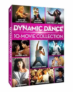 Dance 10-Movie Collection  [DVD Video Disc] Boxed Set, Dolby, Dubbed, Subtitled, Widescreen, Ac-3/Dolby Digital