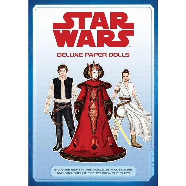 Star Wars Deluxe Paper Dolls by Insight Editions (Paperback)