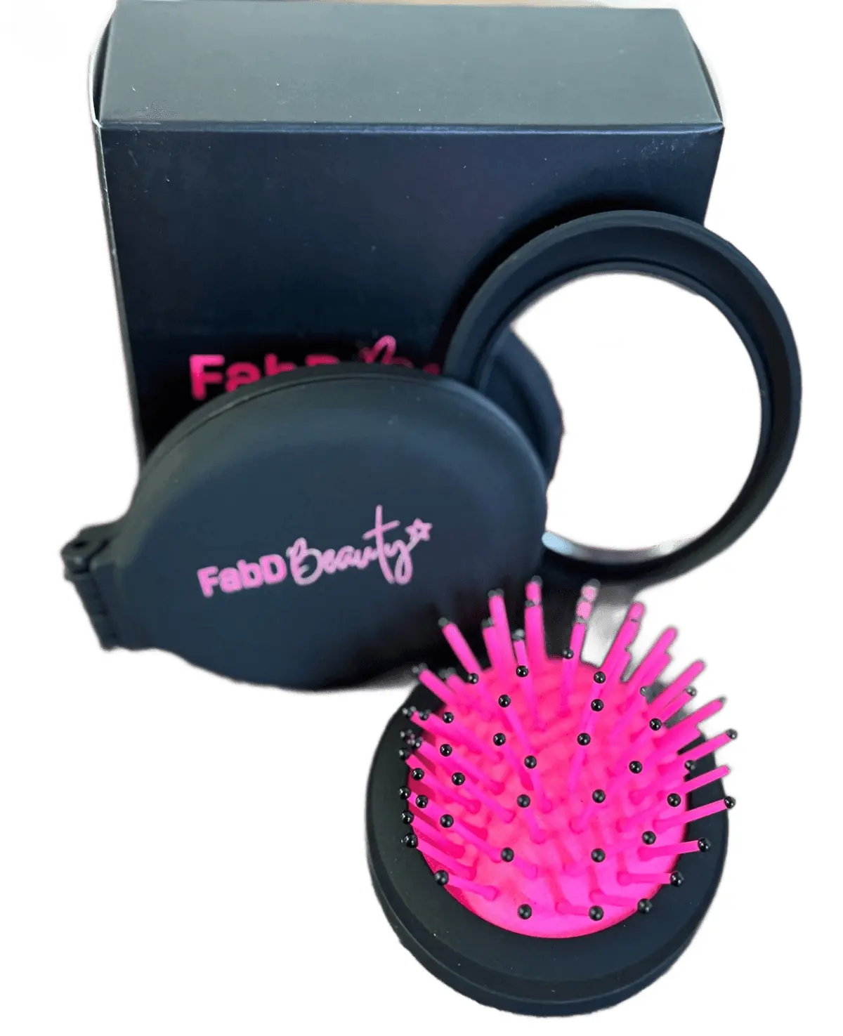 FabD Beauty Compact Hairbrush