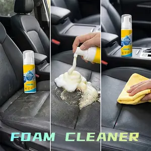 4-in-1 Multi-Enzyme Foam Spray Cleaner - Heavy Duty Car Detailing & Home Upholstery Stain Remover