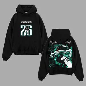 Saquon Barkley 26 Hoodie – Philly Game Graphic, Modern Unisex Streetwear, Comfortable for Eagles Fans, Deals on TikTok Shop
