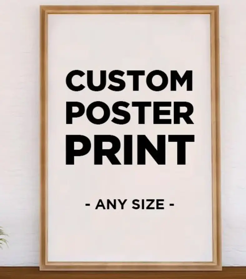 Custom Poster Printing - Personalized Poster - Family Photo Poster