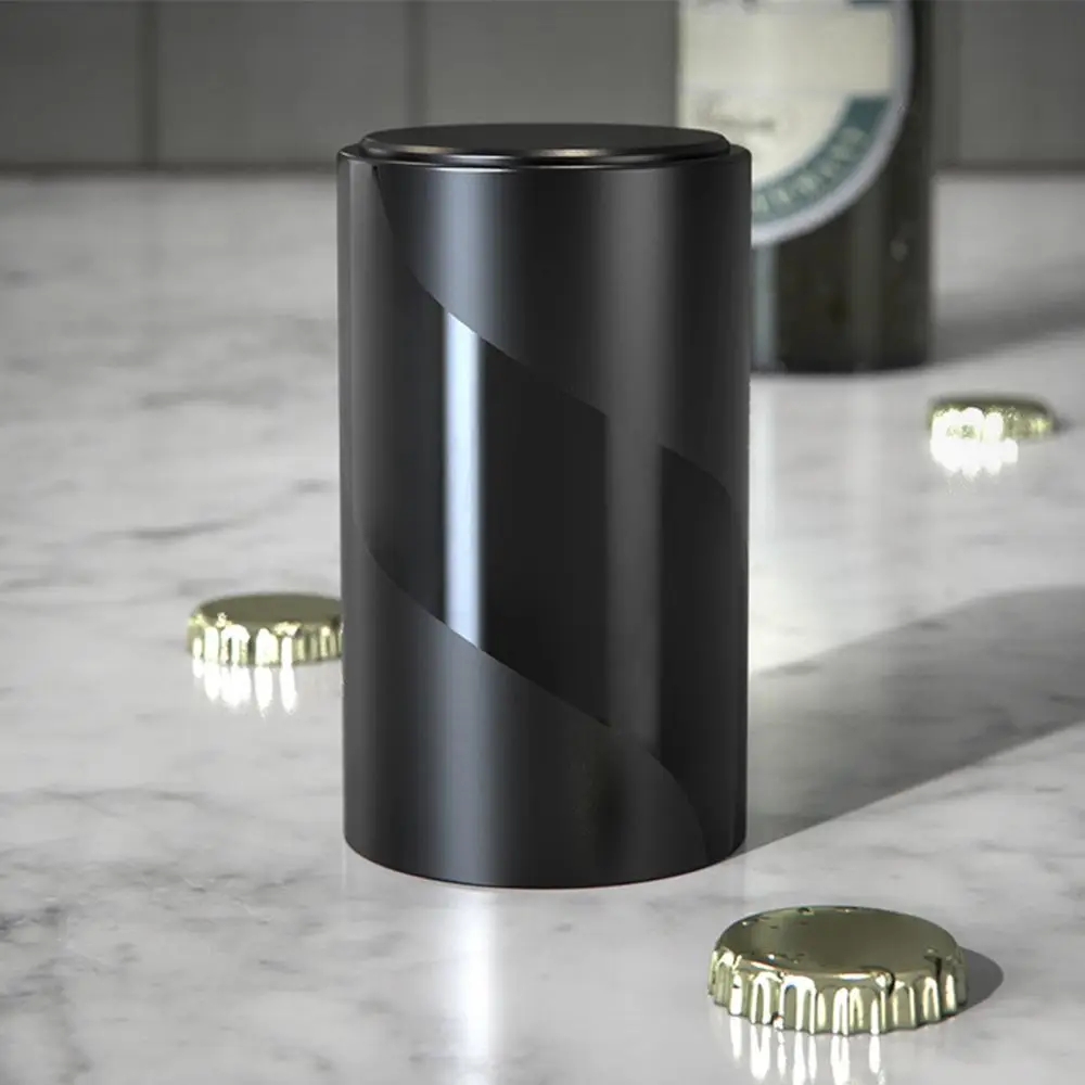 Portable Stainless Steel Bottle Opener for Home Bar Outdoor Spring Camping, 1 Count Modern Manual Beer Bottle Opener, Portable Bottle Cap Remover, Kit