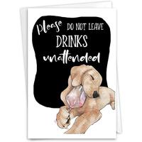 Dog Antics  Unattended