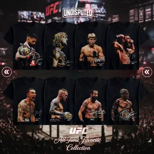 UNDISPUTED UFC Fighters Collection Tee, UFC Fighters Tshirt MMA Fan, UFC MMA Tee, UFC Champions Sports Shirt, Gift for Him Gift For Her