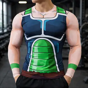 Compression 'Bardock' Long Sleeve Rashguard