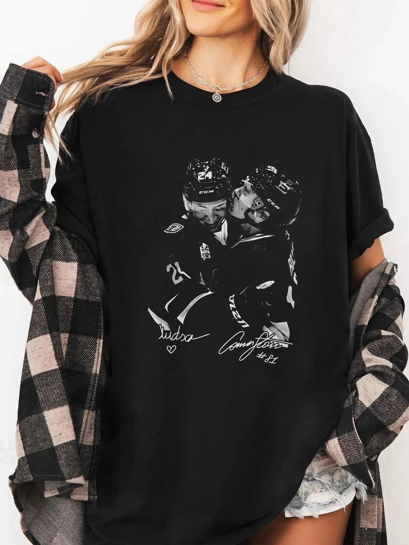 Comfort Colors Hollanov Shirt, Hudson Williams Connor Storrie Shirt, Heated Rivalry Inspired Shirt, Ilya Rozanov Shane Hollander Shirts, Fitted Graphic Casual Round Neck, Casual Style Tee