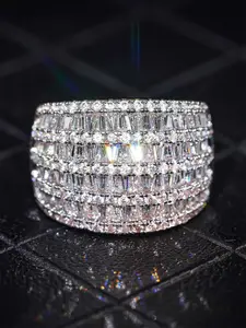 Fashion Promise Ring, Luxury Engagement Ring for Women, Elegant Jewelry for Party, Daily Clothing Decor, Elegant Casual Ring, Trendy All-match & Exquisite Jewelry for Birthday Gift